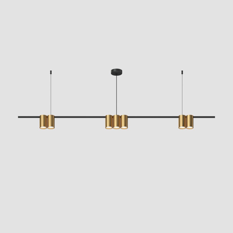 Подвесной светильник ORBIT DK4063-BK+SG