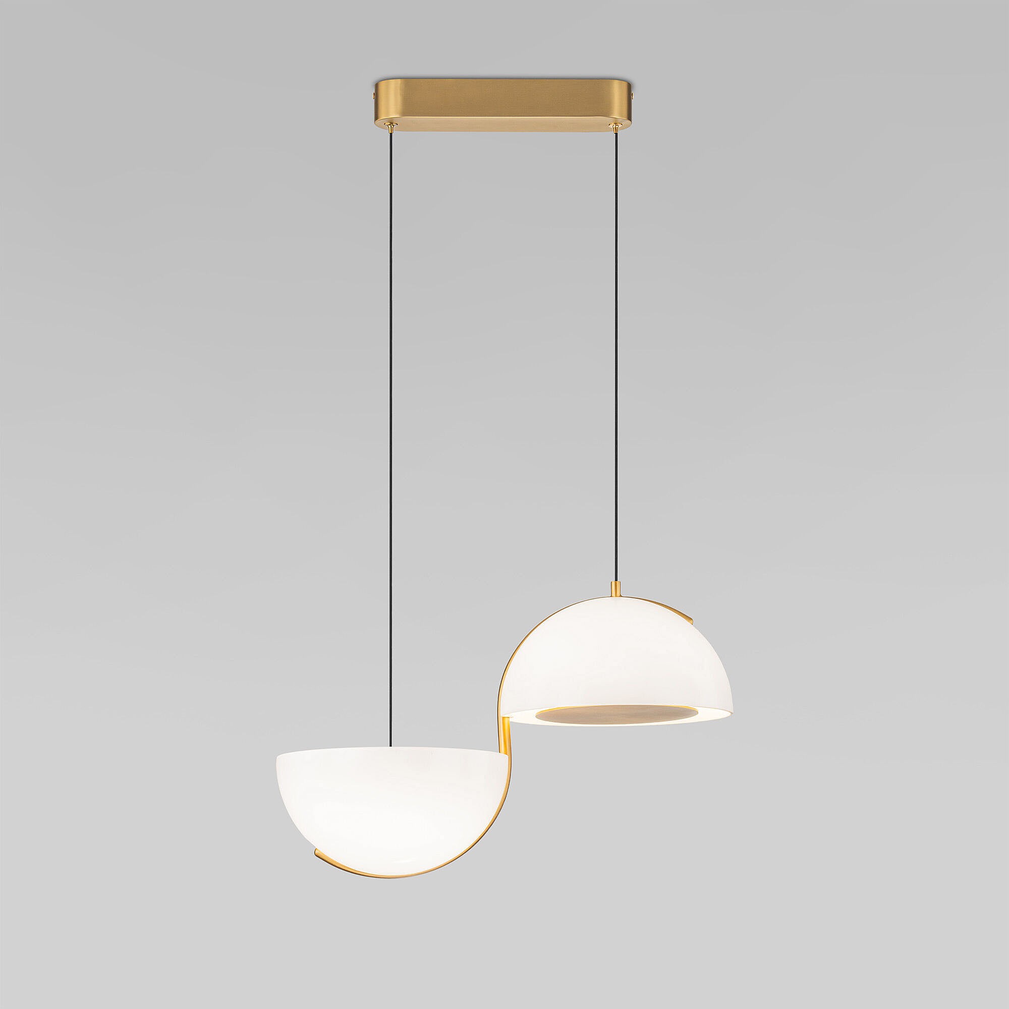 Светильник подвесной Eurosvet Emisfero 50083/2 LED золото