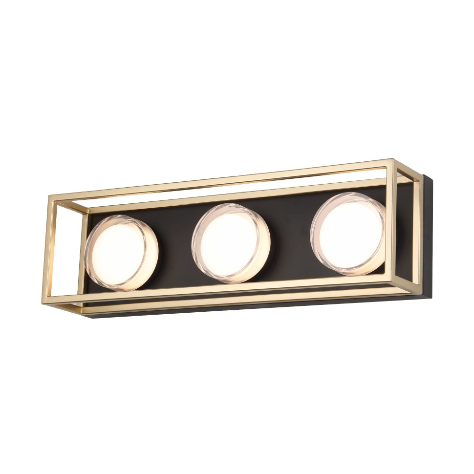 Настенный светильник ILedex Link 4778-50x15 MBK+SGD