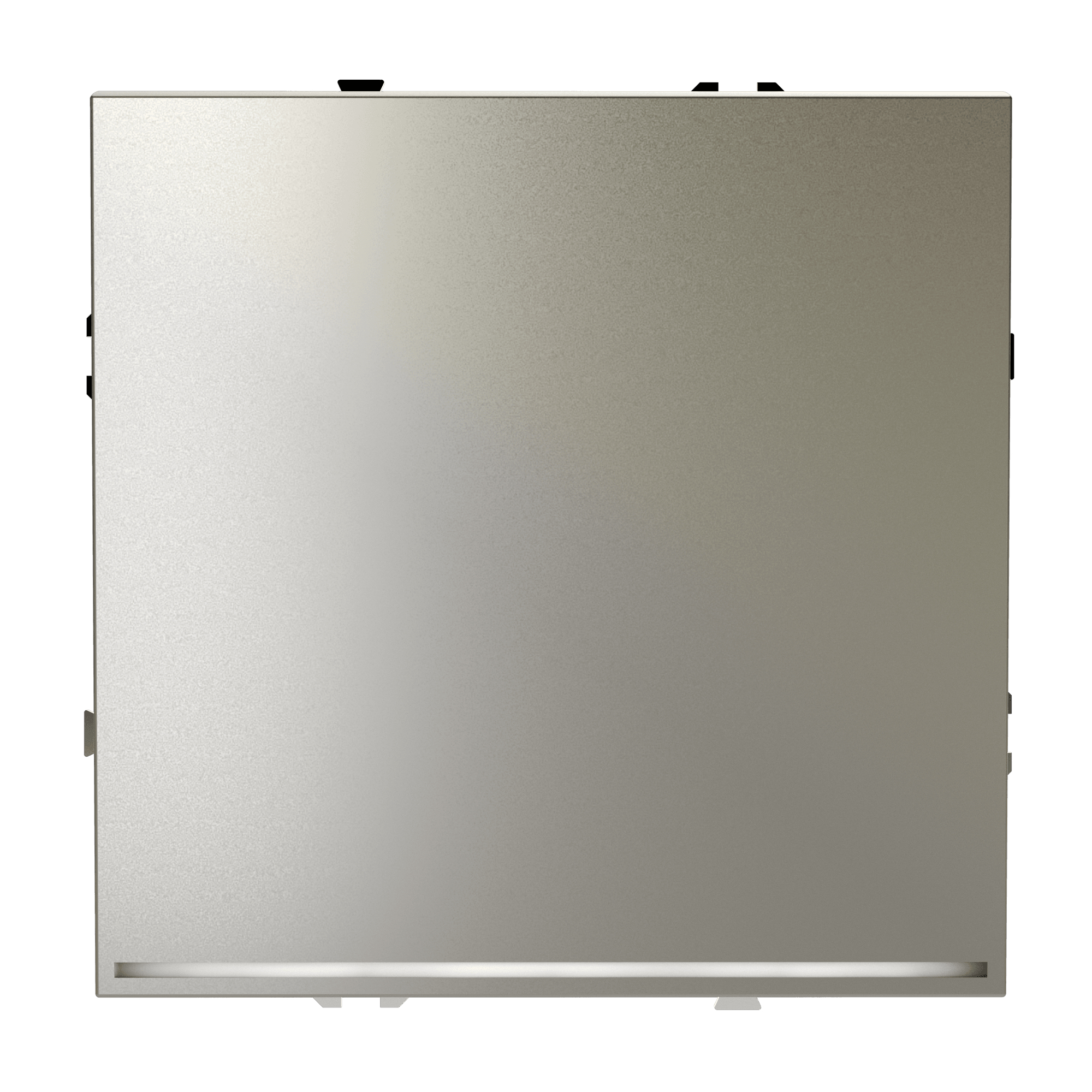 Проходной переключатель одноклавишный с подсветкой Voltum S70 VLS010404