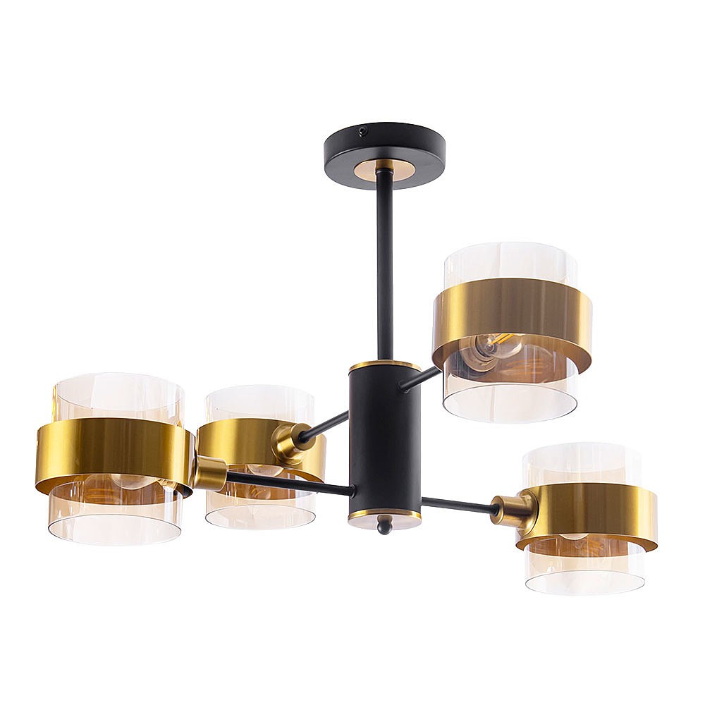 Потолочная люстра Arte Lamp Carlo A8205SP-4BK