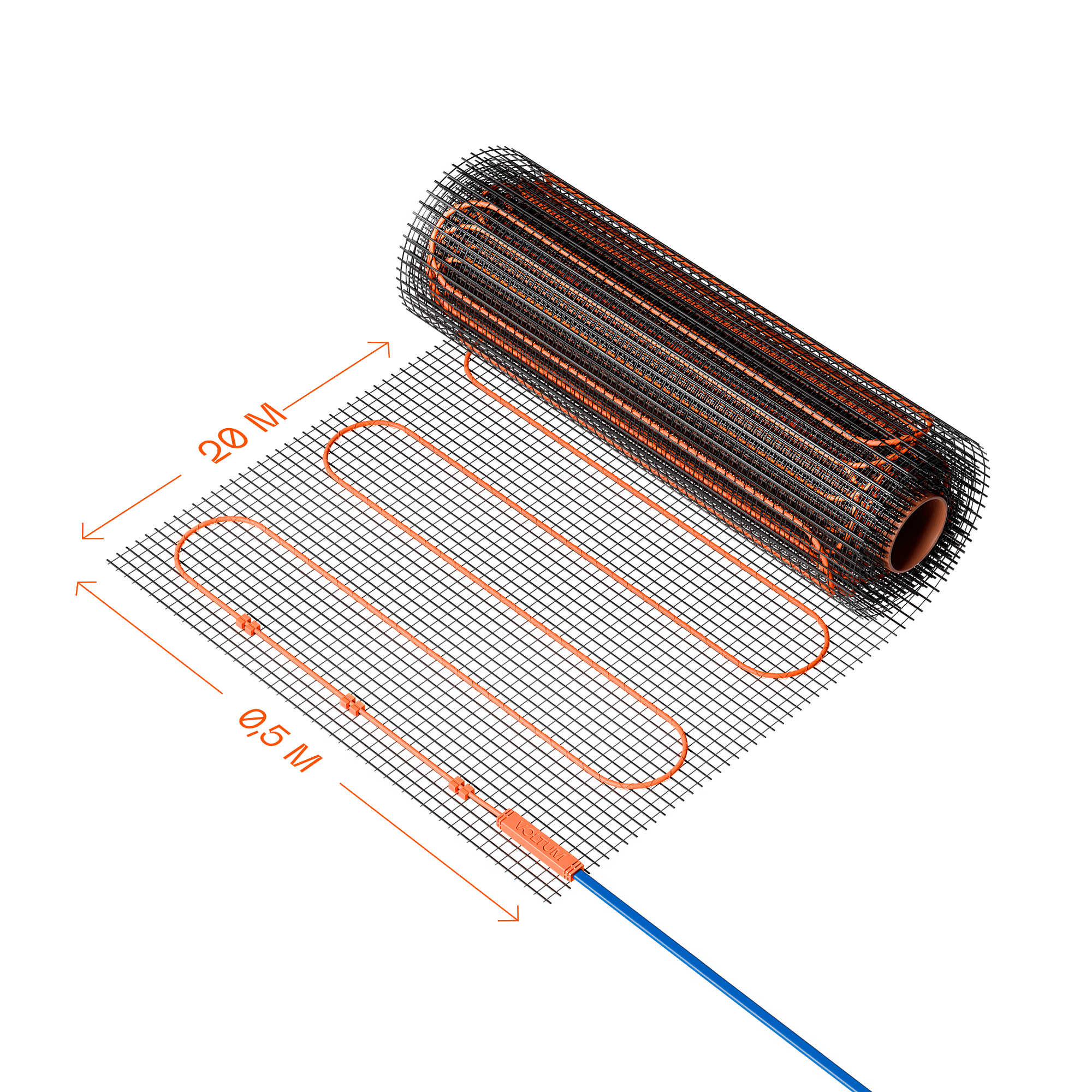 Теплый пол Voltum Т200 VLT01-200-1.0