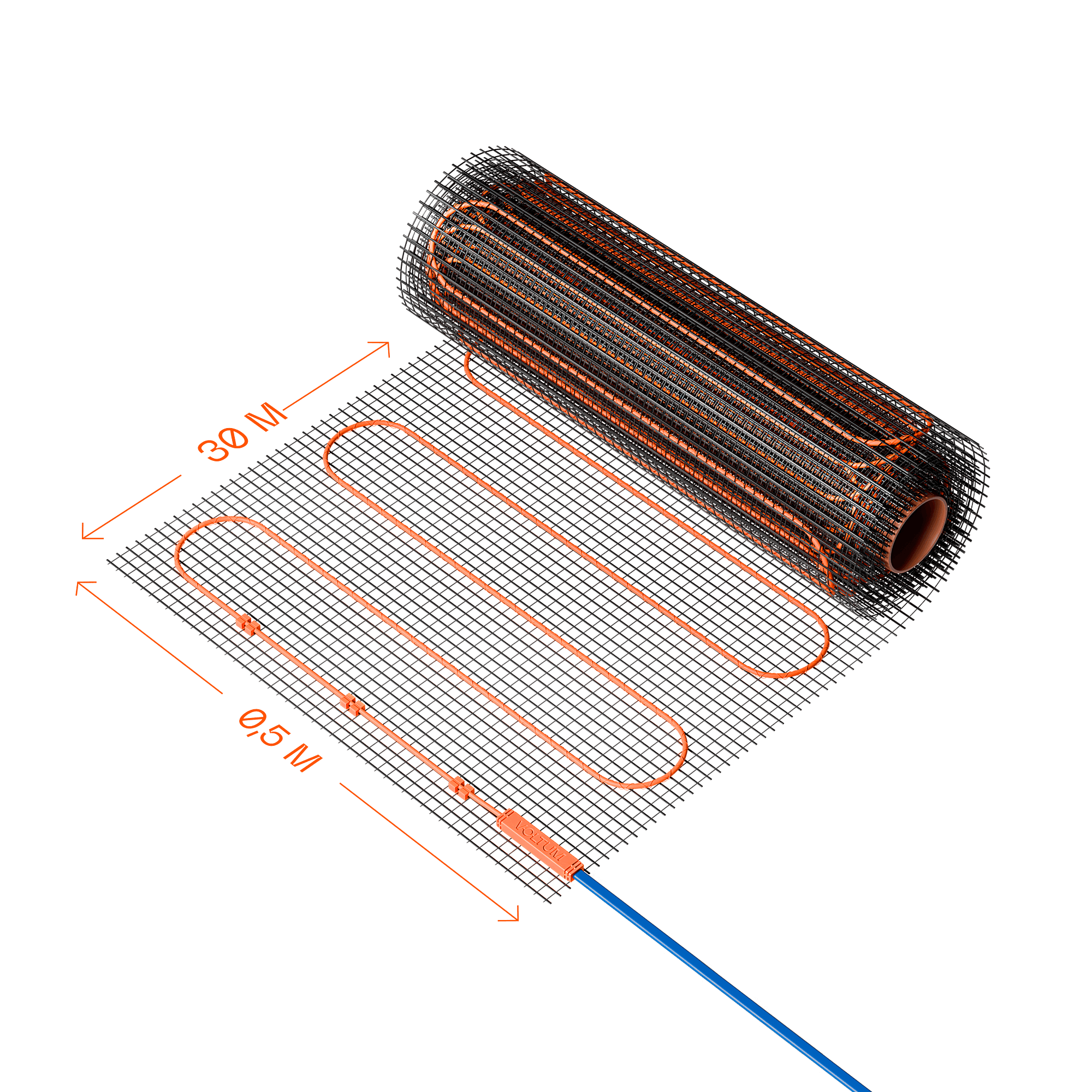 Теплый пол Voltum Т200 VLT01-200-1.5