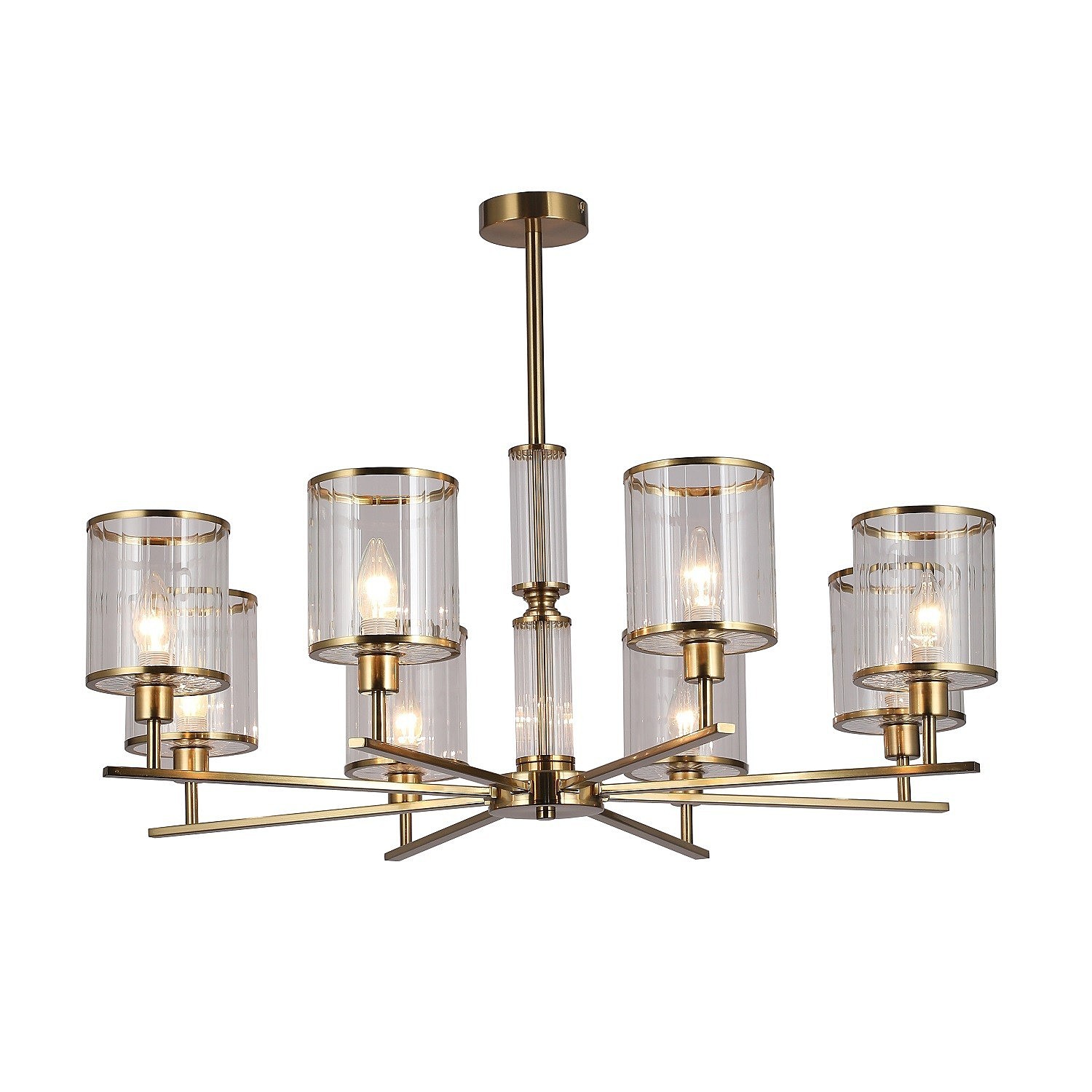 Потолочная люстра Gerhort G11105 G11105/8BRS CL