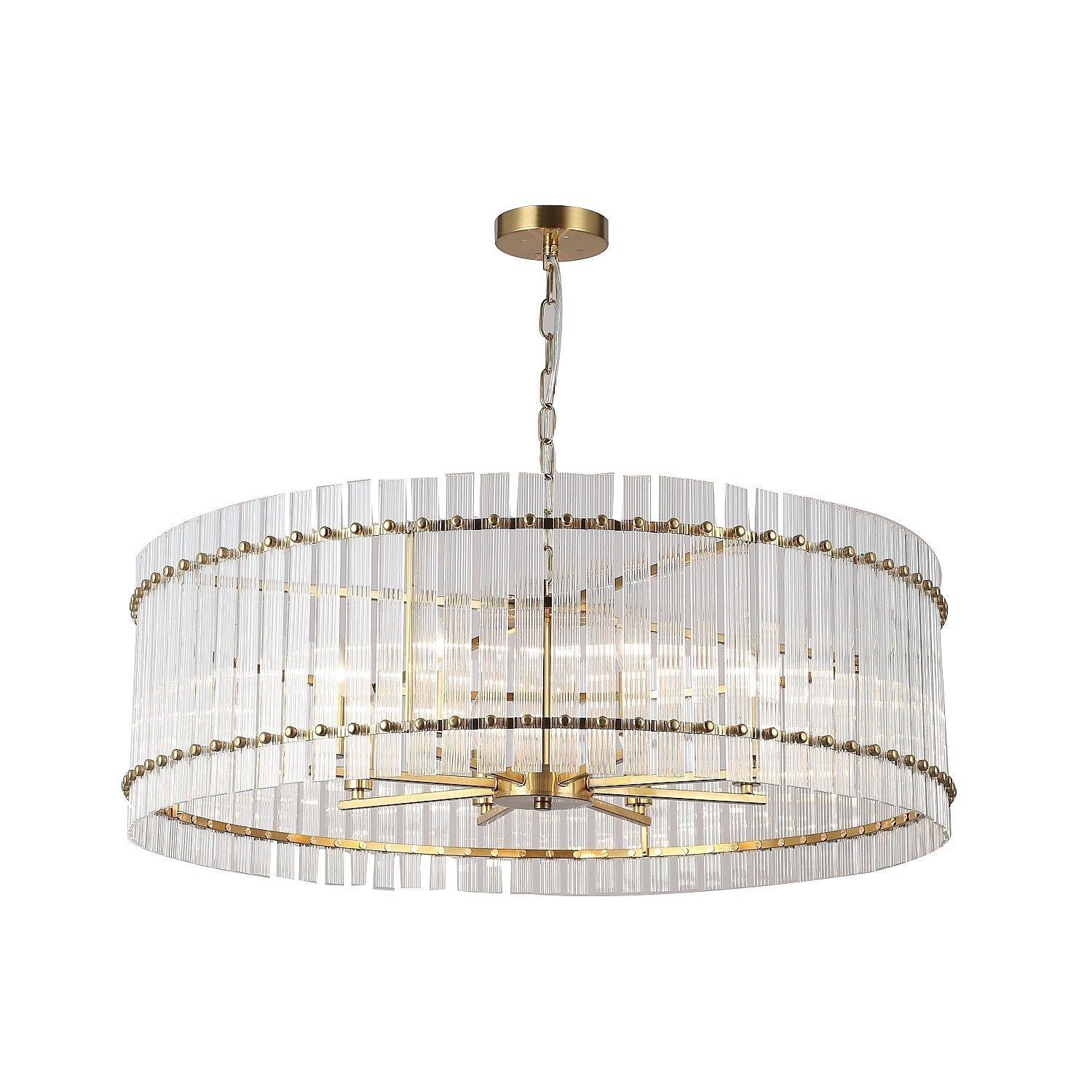 Подвесная люстра Gerhort G22033 G22033/8GD+CL