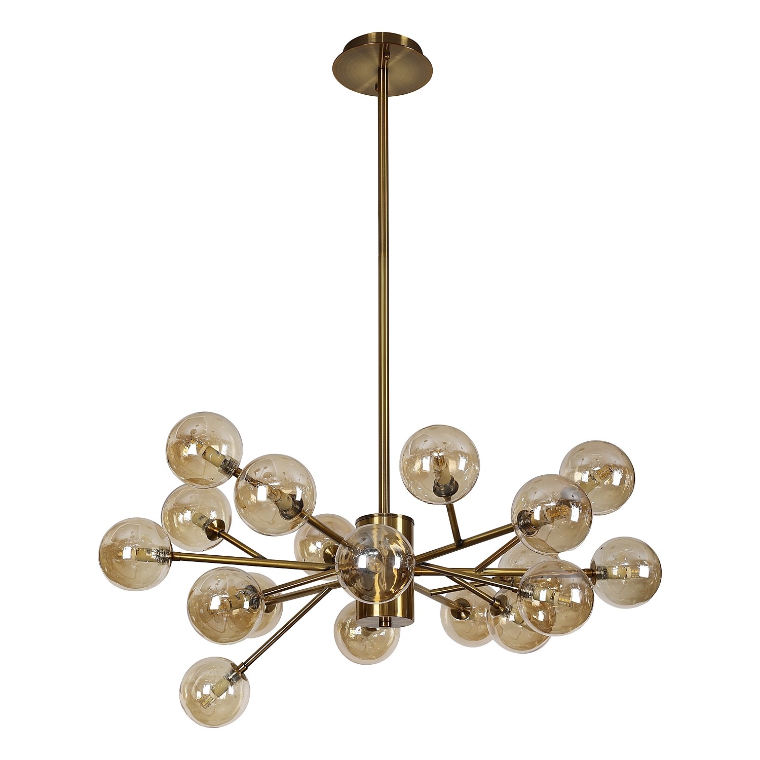 Люстра на штанге Gerhort G31078 G31078/18GD AMB