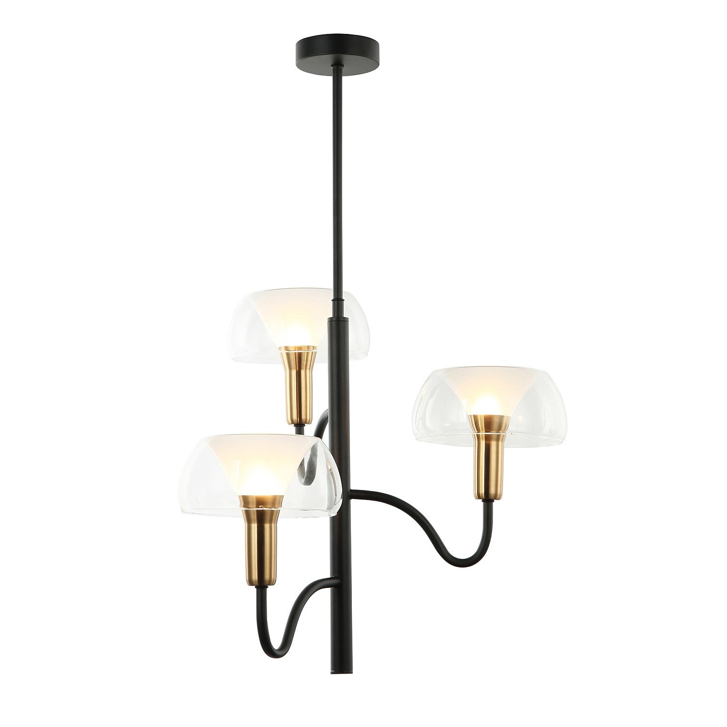 Потолочная люстра Gerhort G31123 G31123/3BK+AB CL