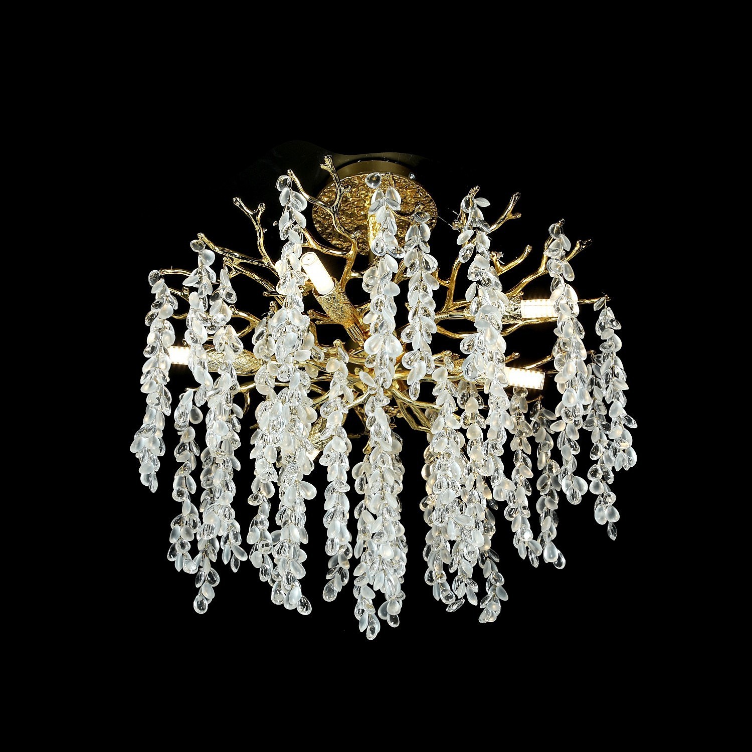 Потолочная люстра Gerhort G31321 G31321/6GD+CL+WT