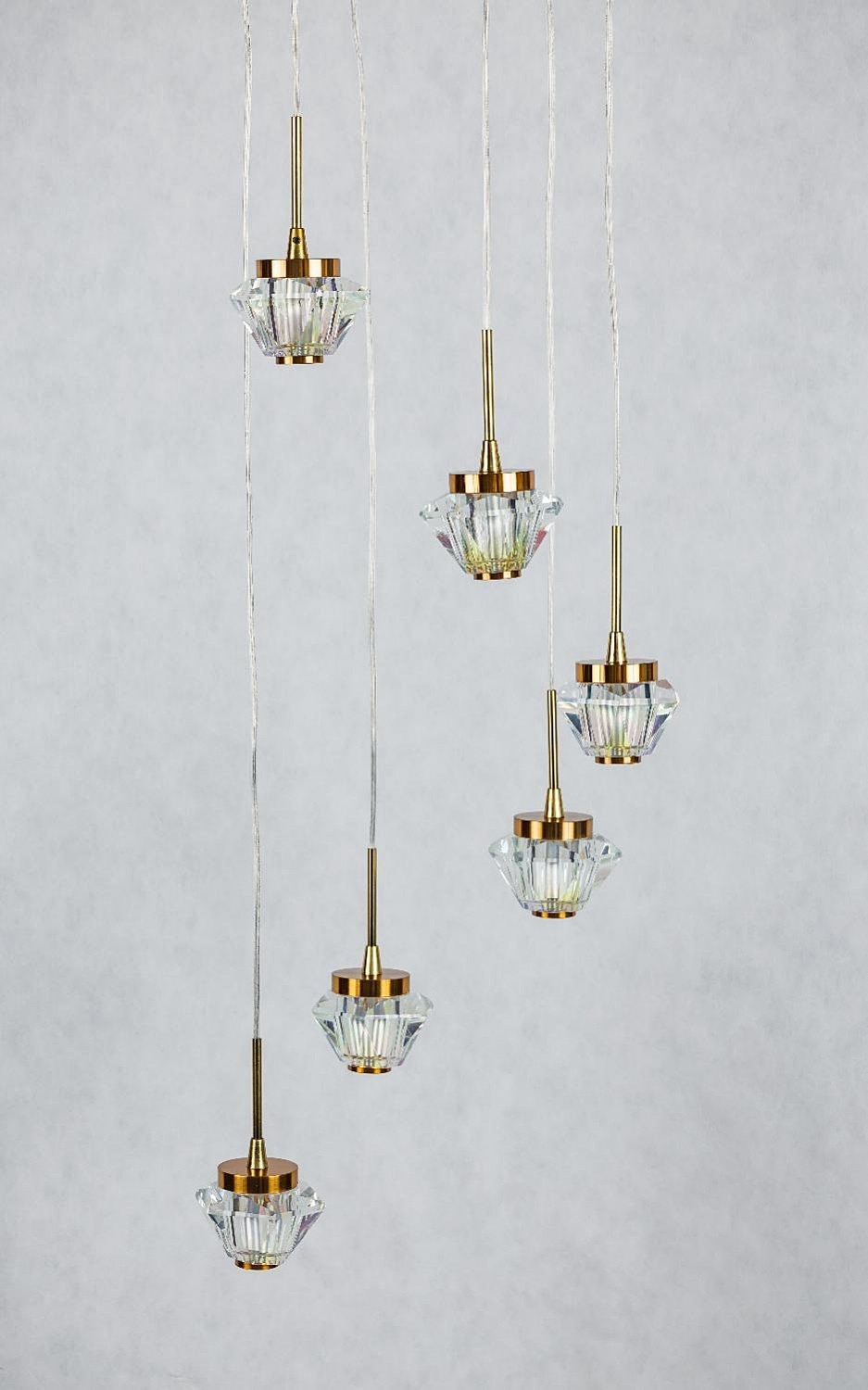 Люстра каскадная Gerhort G52140 G52143/6BRS RNB