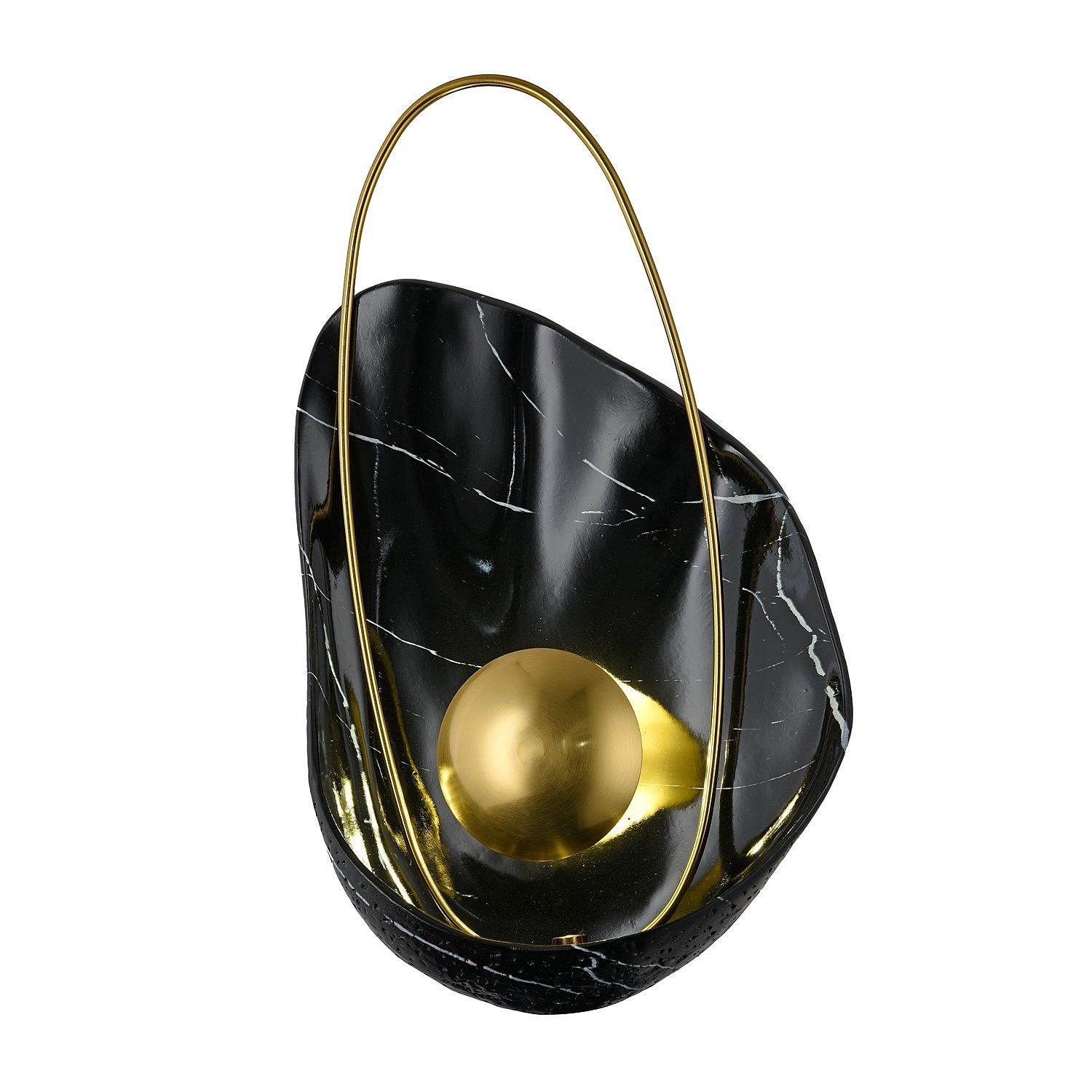 Настенный светильник Gerhort G61355 G61355/1wBK+GD