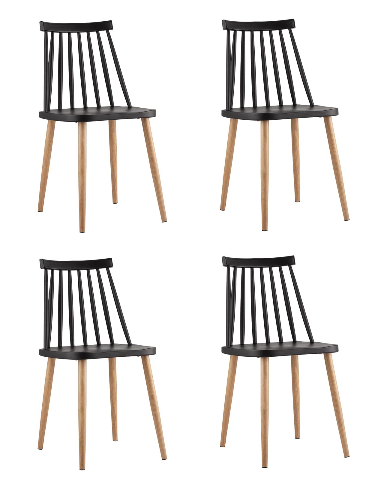 Комплект стульев Stool Group Морган Y820 black X4
