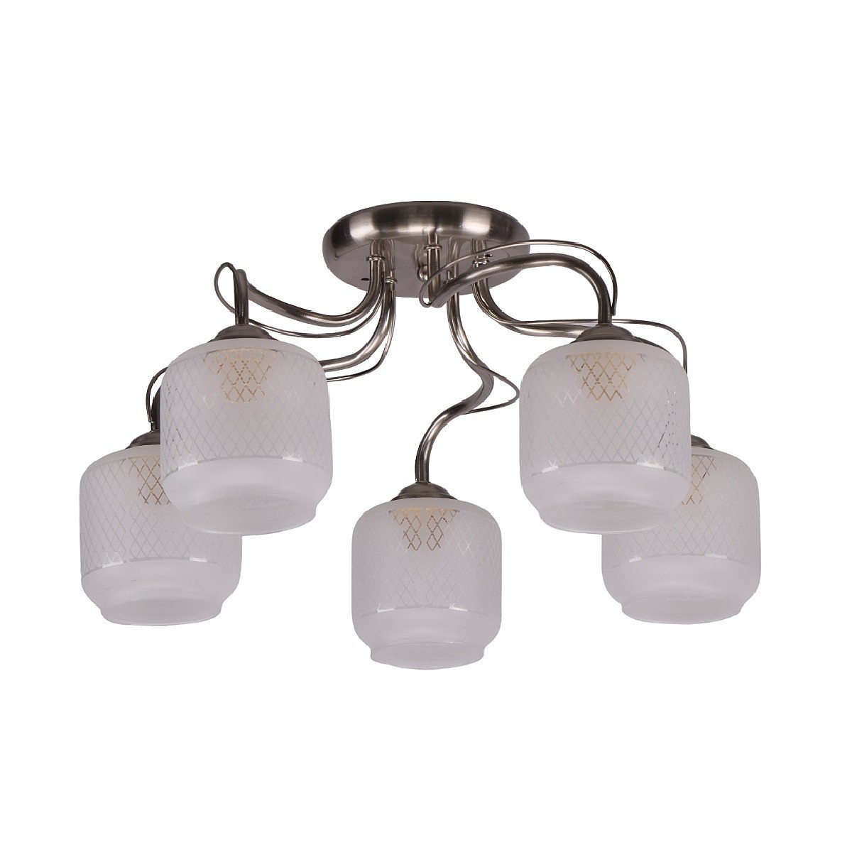 Потолочная люстра ЭкономСвет 10041 10041/5SN WT