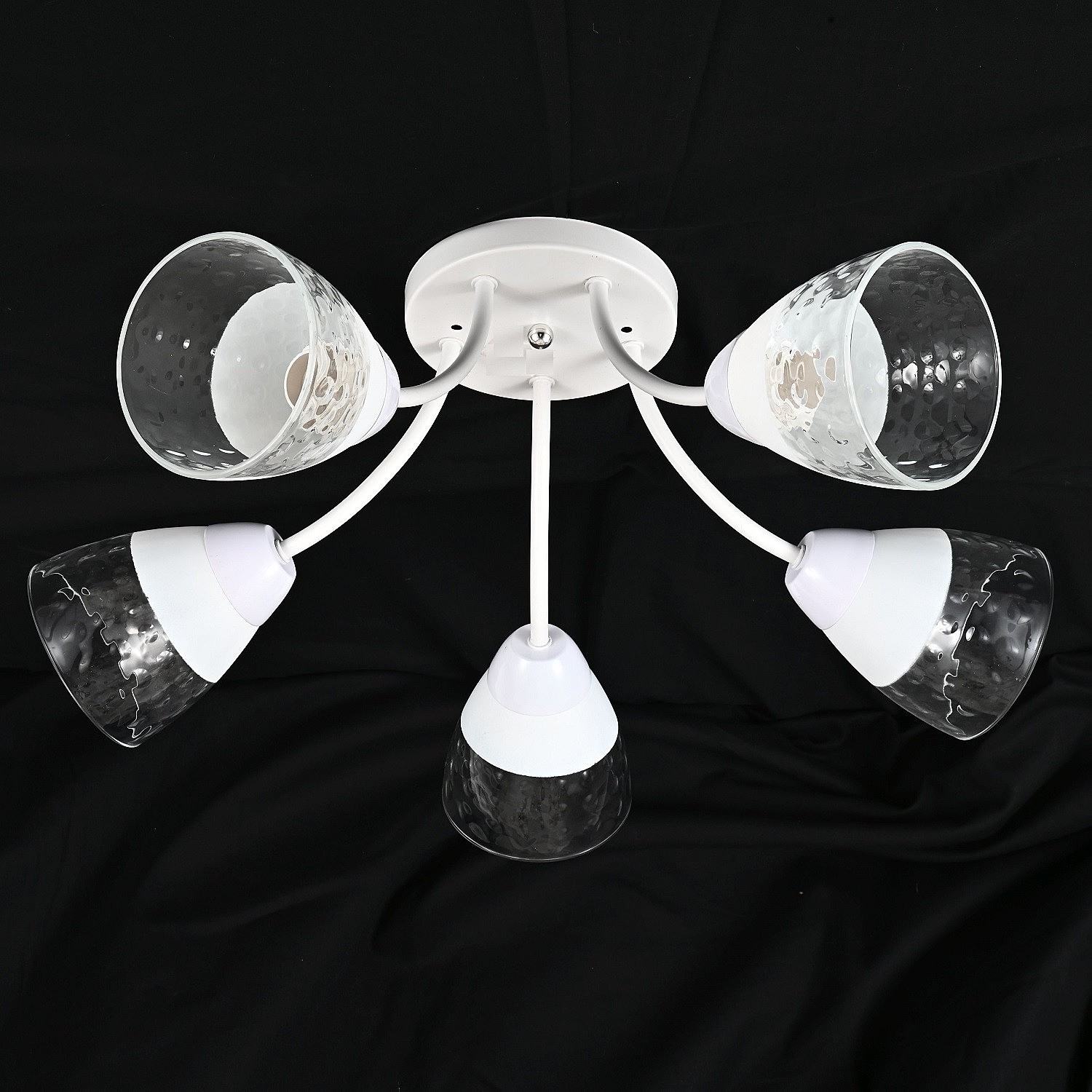 Потолочная люстра ЭкономСвет 10088 10088/5WT WT+CL