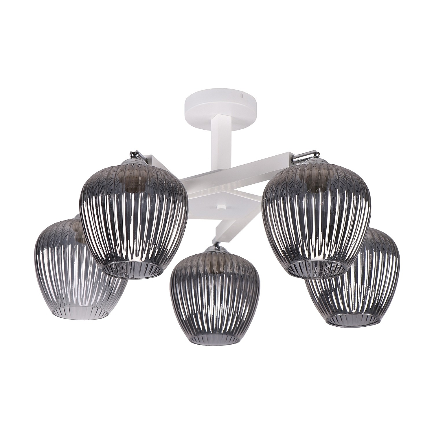 Потолочная люстра ЭкономСвет 10117 10117/5WT+CR SM