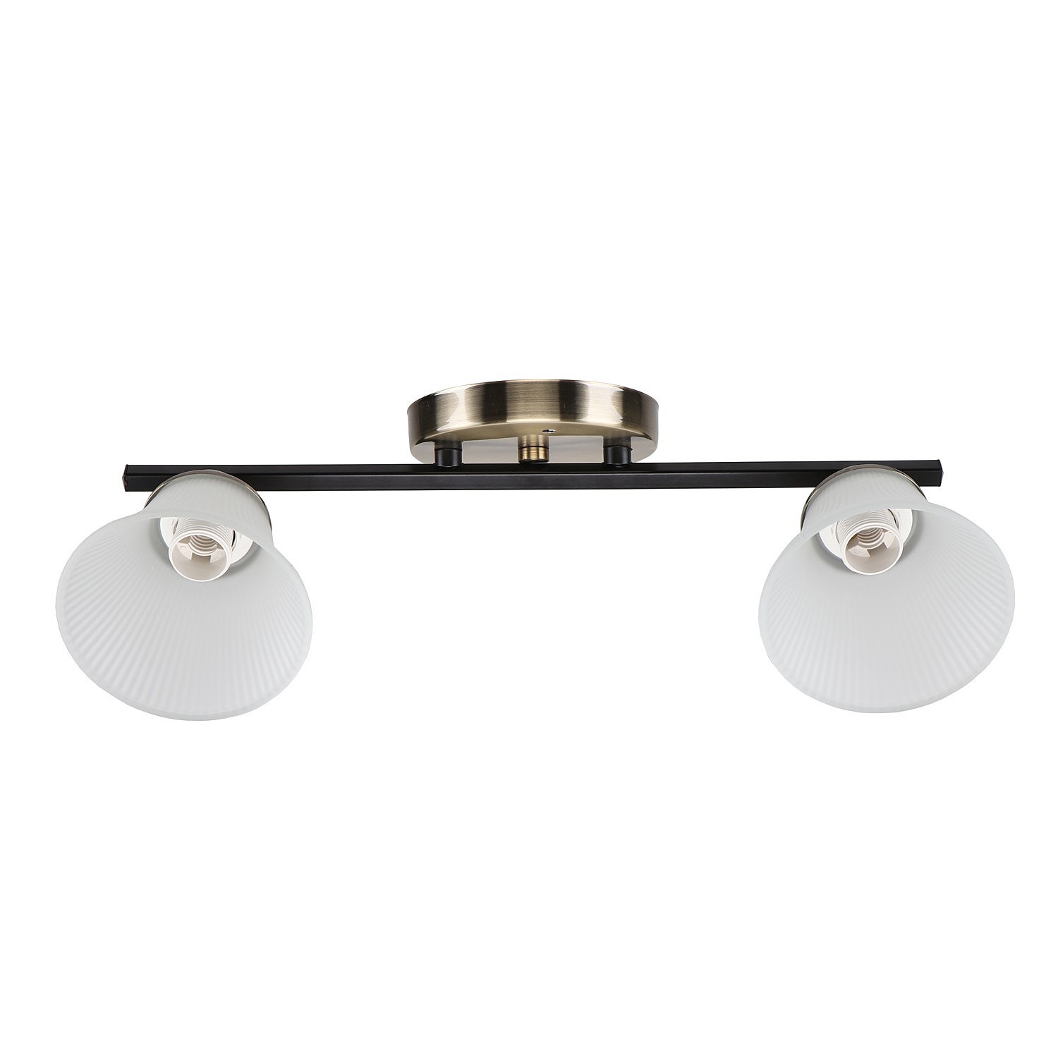 Потолочная люстра ЭкономСвет 10165 10165/2AB+BK WT