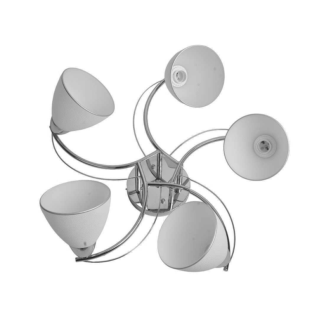 Потолочная люстра ЭкономСвет 11174 11174/5CR WT