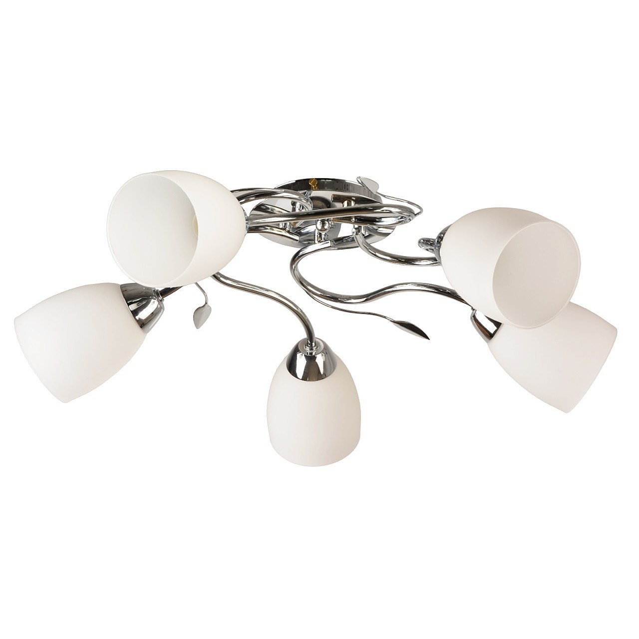 Потолочная люстра ЭкономСвет 11175 11175/5CR WT