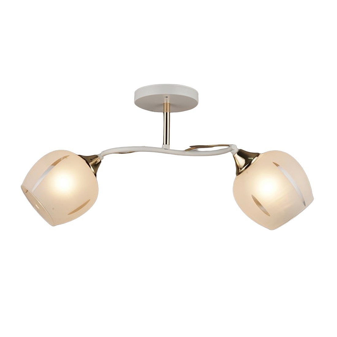 Потолочная люстра ЭкономСвет 12228 12228/2WT+FGD WT