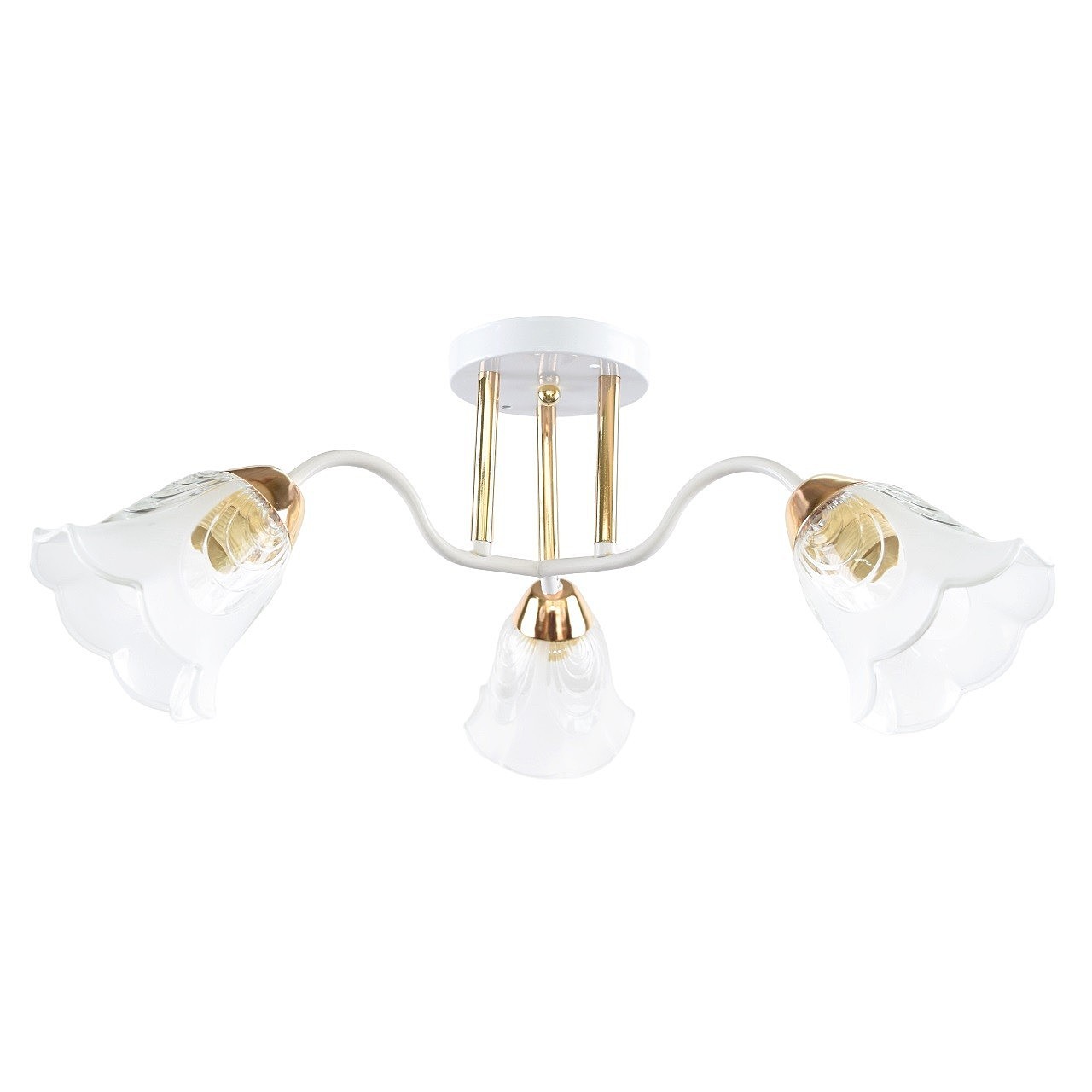 Потолочная люстра ЭкономСвет 12241 12241/3WT+FGD CL