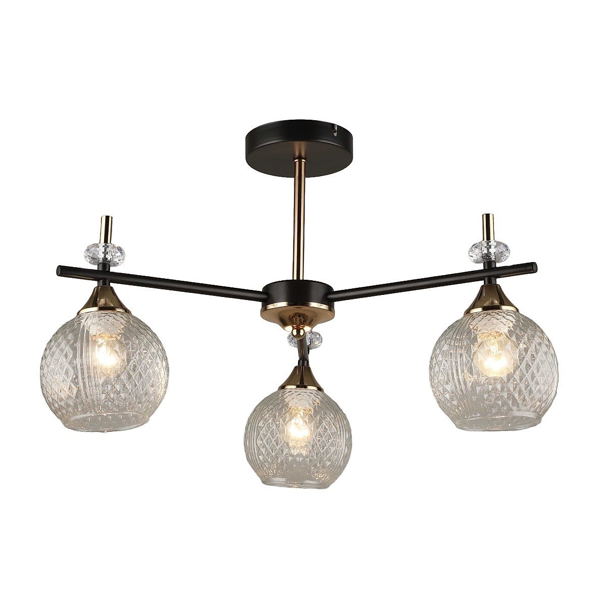 Потолочная люстра ЭкономСвет 12253 12253/3CF+FGD CL