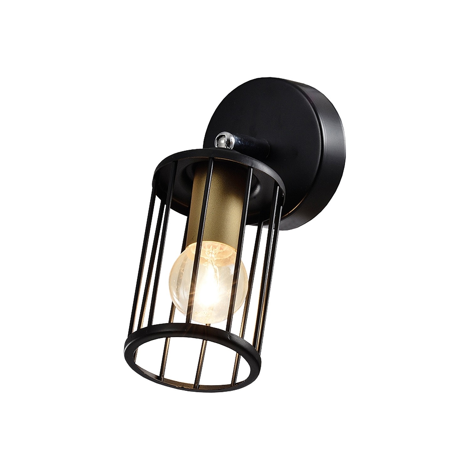 Светильник спот ЭкономСвет 14964 14964/1wBK BK