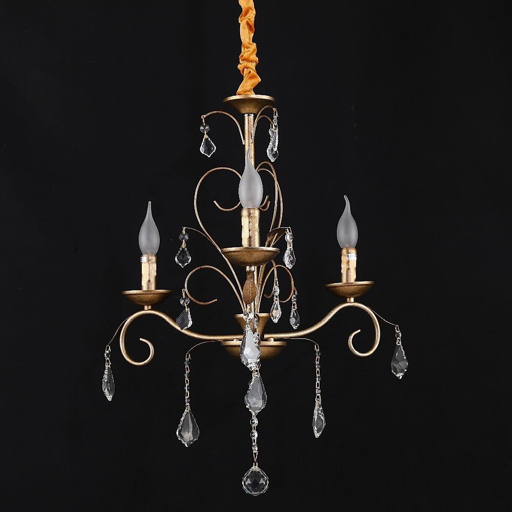 Подвесная люстра ЭкономСвет 15003 15003/3CF+GD WT