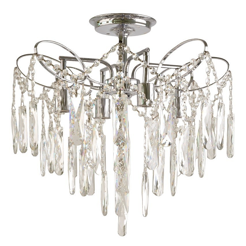 Потолочная люстра ЭкономСвет 15550 15550/4CR+CL