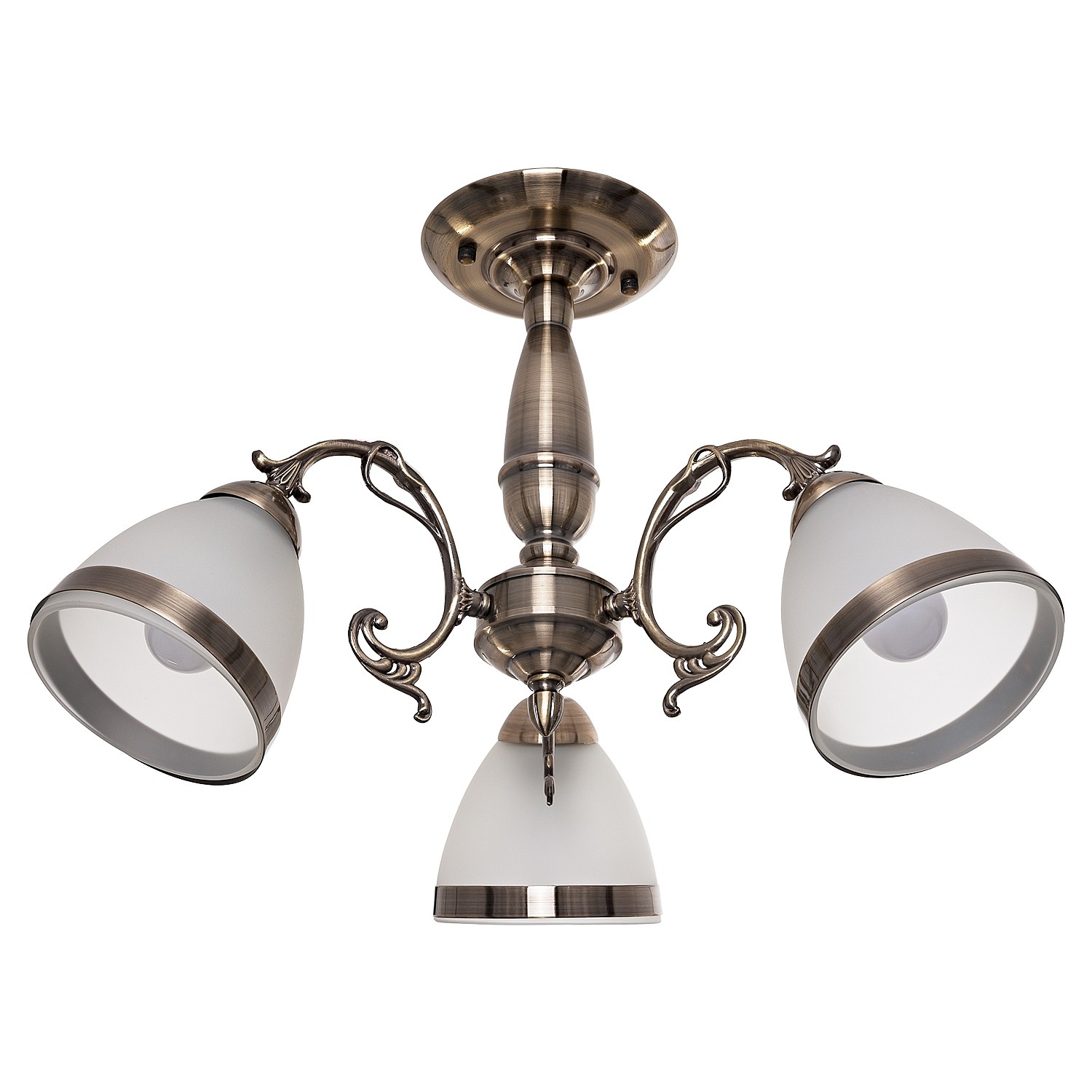 Потолочная люстра ЭкономСвет 30280 30280/3AB WT