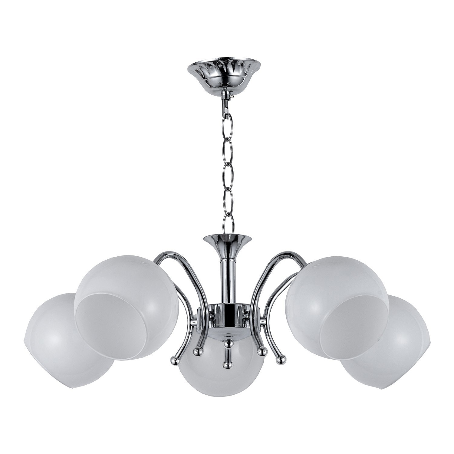 Подвесная люстра ЭкономСвет 60002 60002/5CR WT