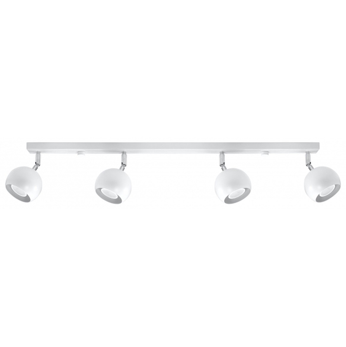 Светильник спот ЭкономСвет 86002 86002/4WT+CR WT