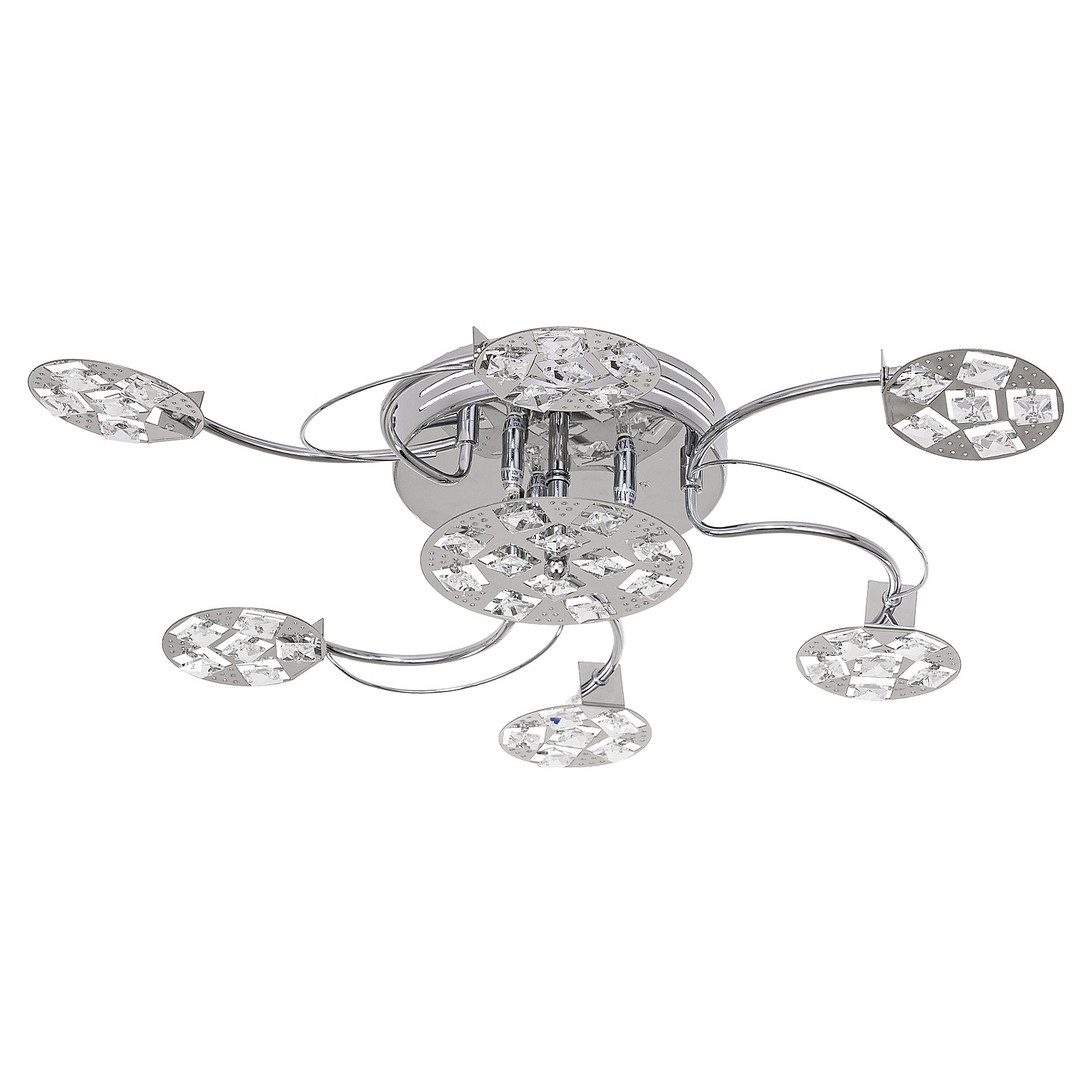 Потолочная люстра ЭкономСвет 8975 8975/9CR RC