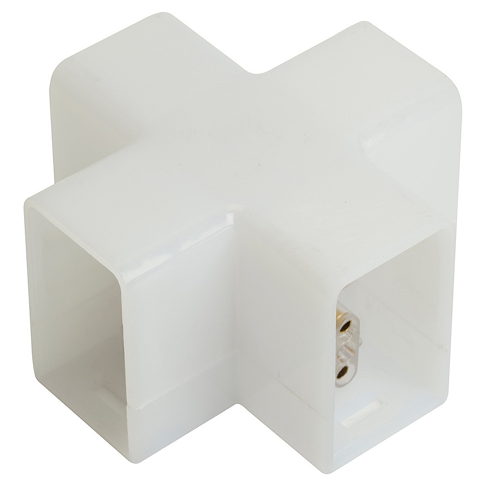 Коннектор X-образный LD5058X для соединения светодиодных светильников серии AL5058 Feron LD5058X 51733