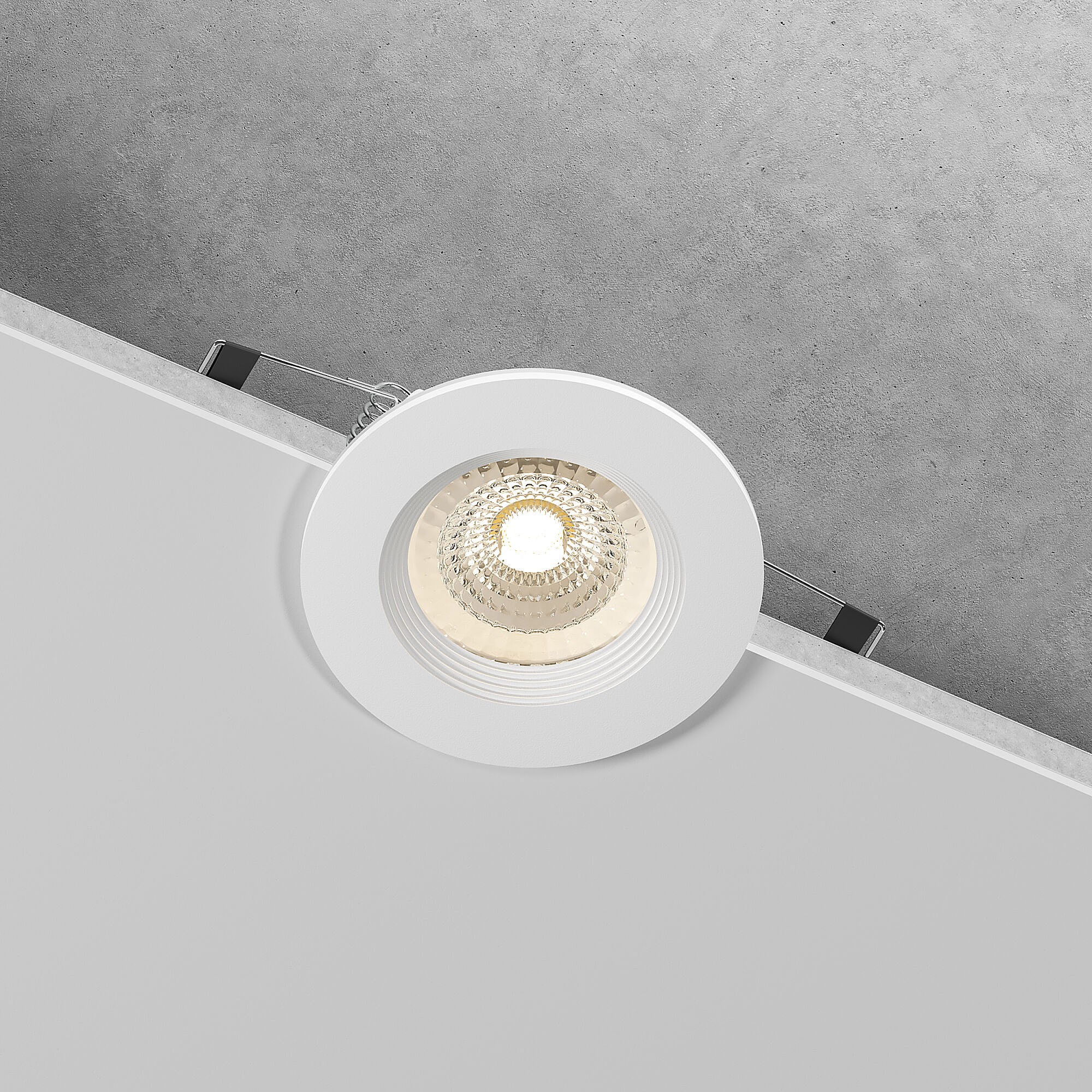 Встраиваемый светильник Elektrostandard City 25060/01 GU10 белый IP44