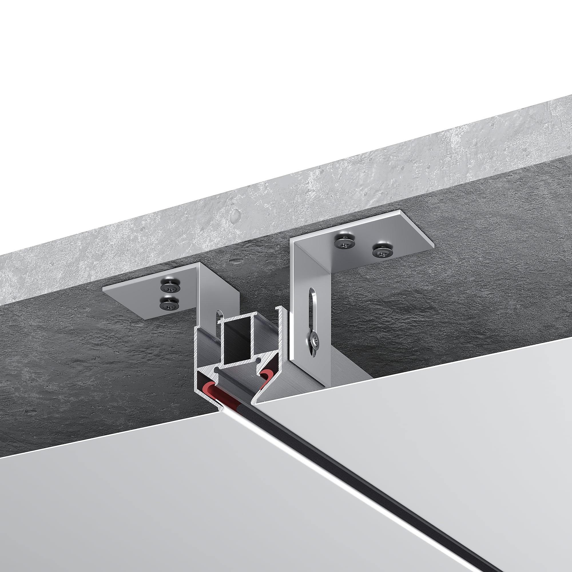 Профиль для шинопровода SUPER5 под натяжной потолок ST Luce Super5 ST066.129.00