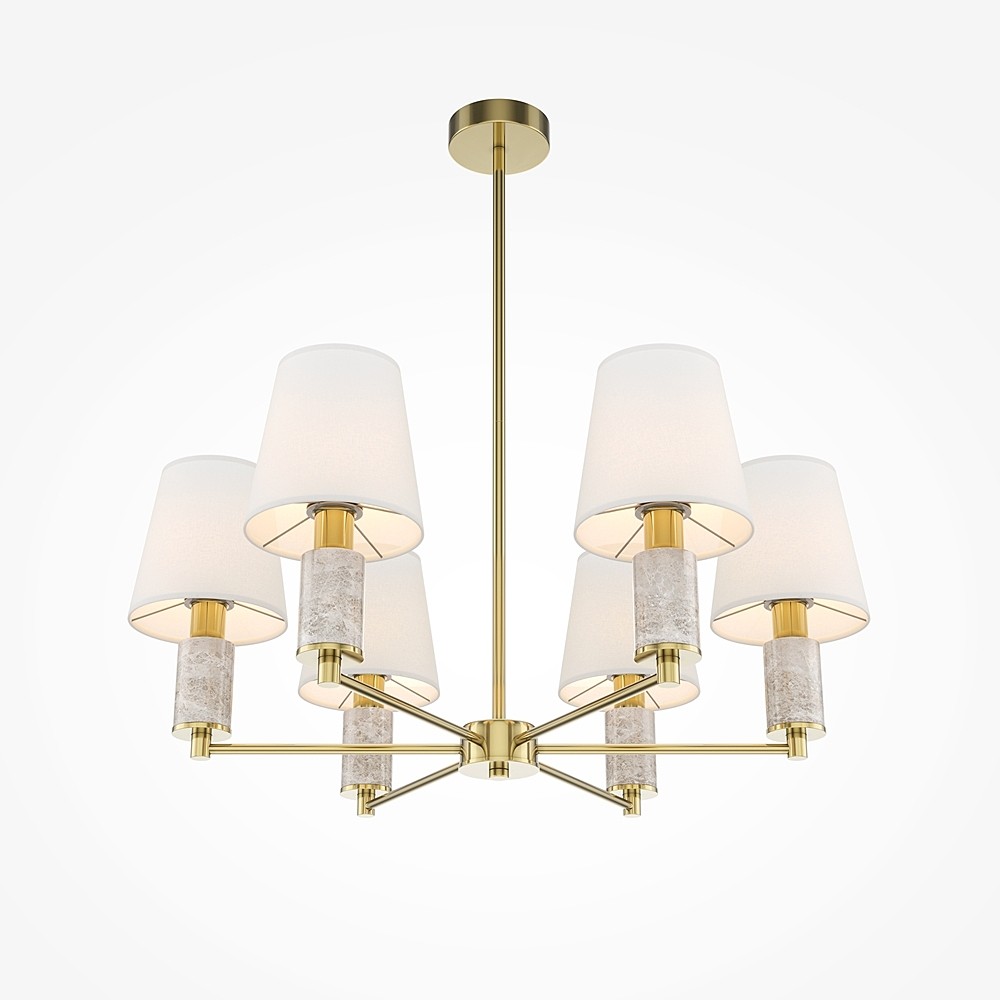 Люстра на штанге Maytoni Lira MOD483PL-06BS