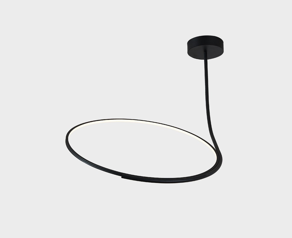 Светильник потолочный Italline IT013-6025 black 3000K