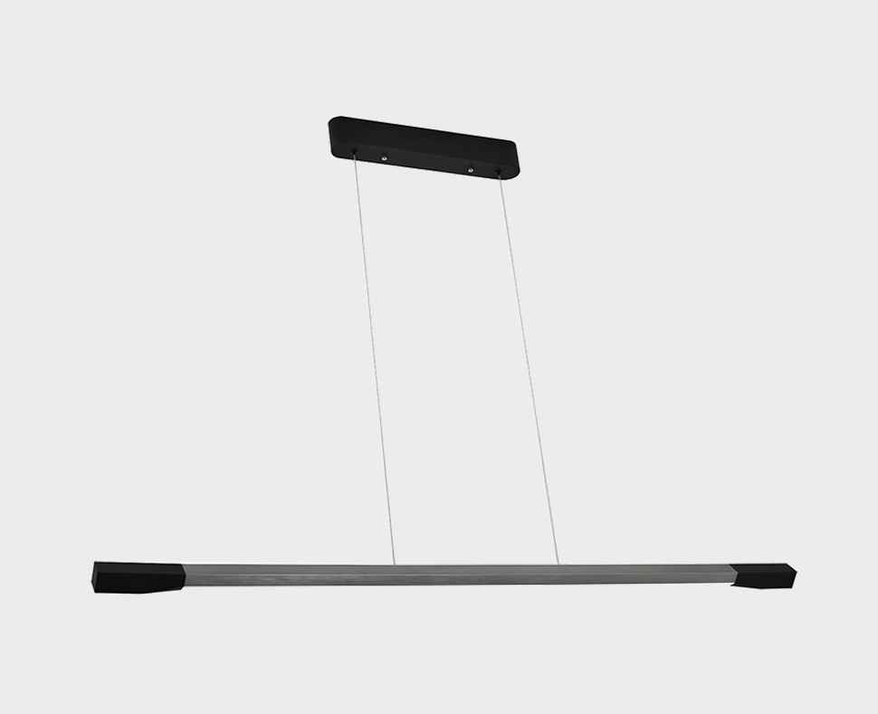 Светильник подвесной Italline IT013-6020 black/silver 3000K