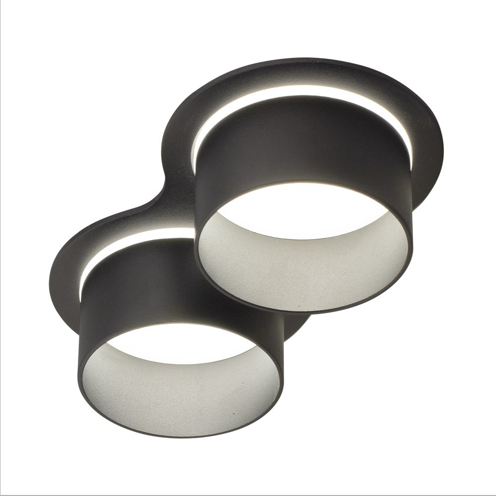 Встраиваемый светильник AM Group АМ 472/2 AM472/2-BK