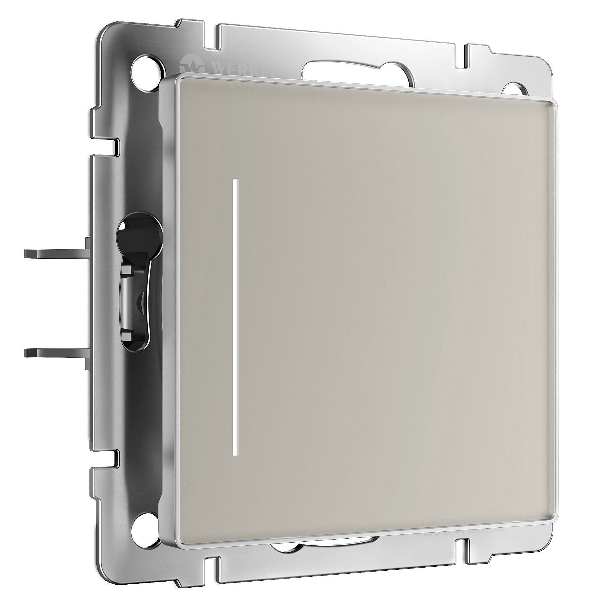 Умный сенсорный выключатель Werkel W4513641/ Умный сенсорный выключатель одноклавишный (дымчатый)