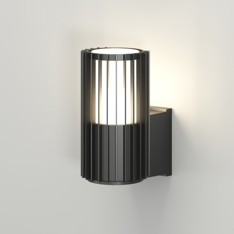 Настенный уличный светильник FARSUN DK9722-BK