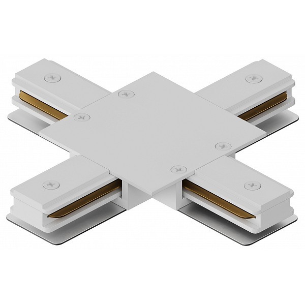 Коннектор X-образный для встраиваемого шинопровода Hesby Lighting Skylite HSBL_0042