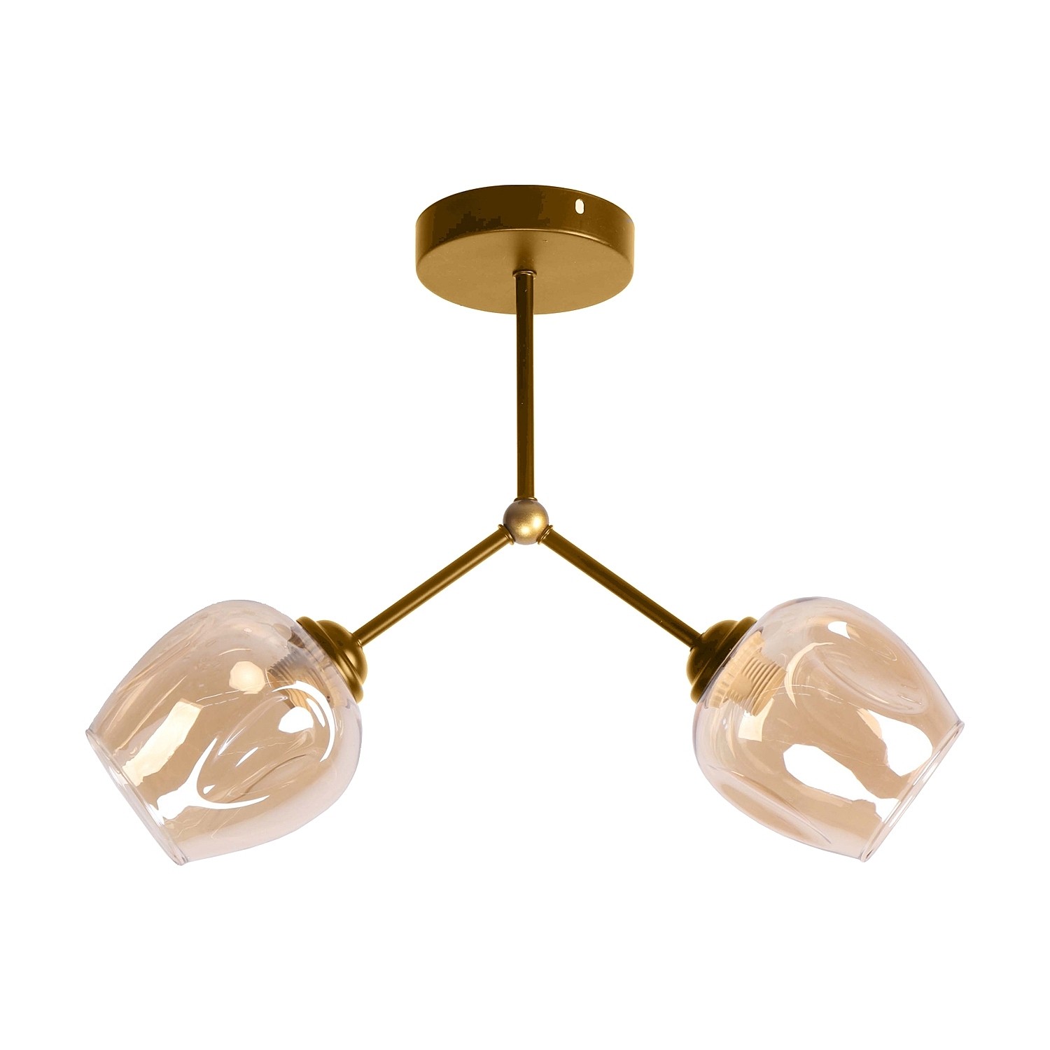 Потолочная люстра ЭкономСвет 10094 10094/2GD AMB