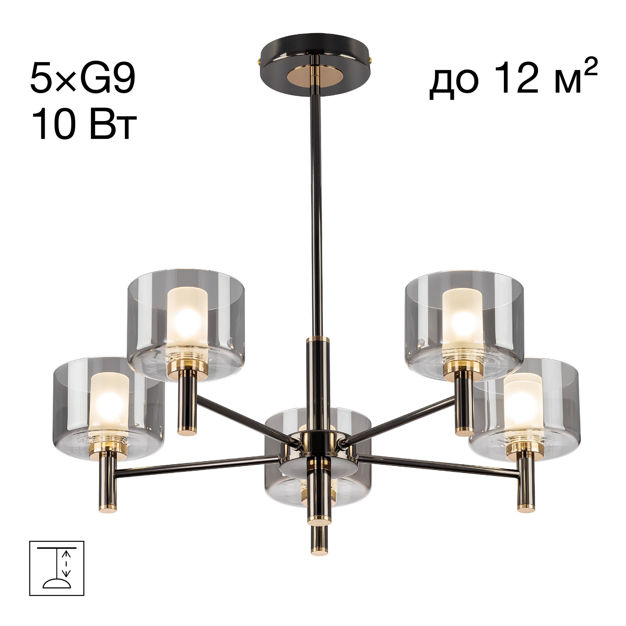 Люстра на штанге Citilux Elan CL241151