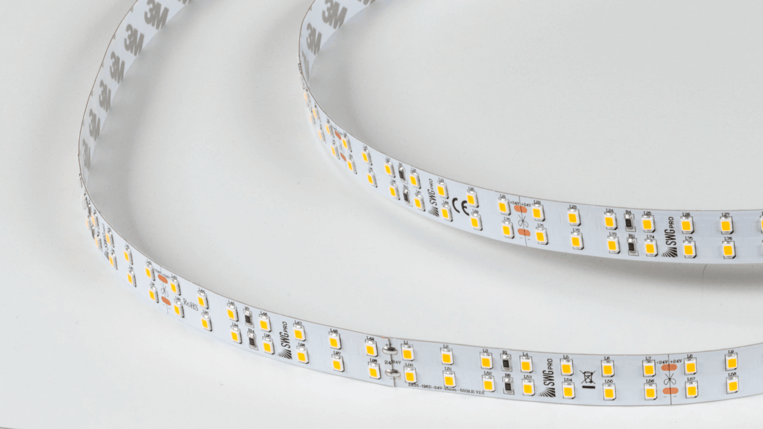 Светодиодная лента SWG PRO SWG2P196 SWG2P196-24-20-WW-20