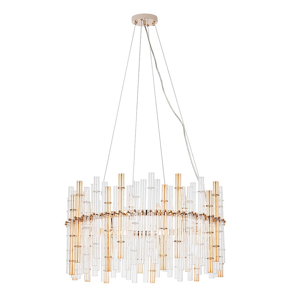 Подвесная люстра Arte Lamp Crystalla A4111LM-16GO