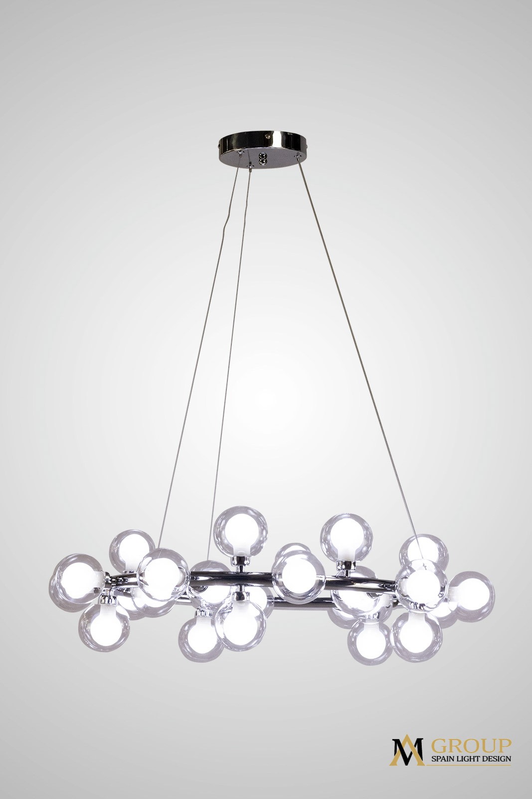 Подвесная люстра AM Group AM470 D700 CHROME