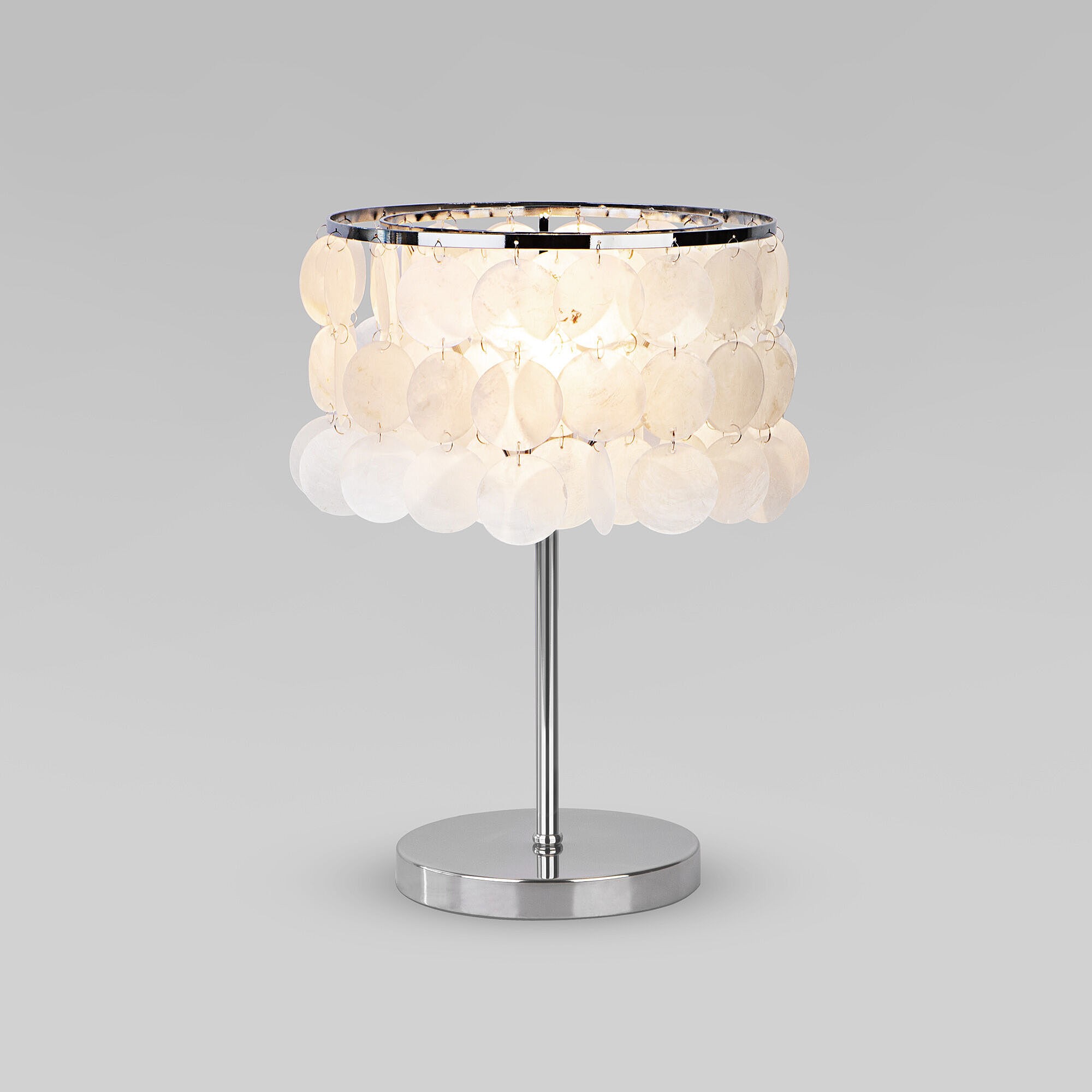 Настольная лампа Eurosvet Sandra 208101 хром/перламутр