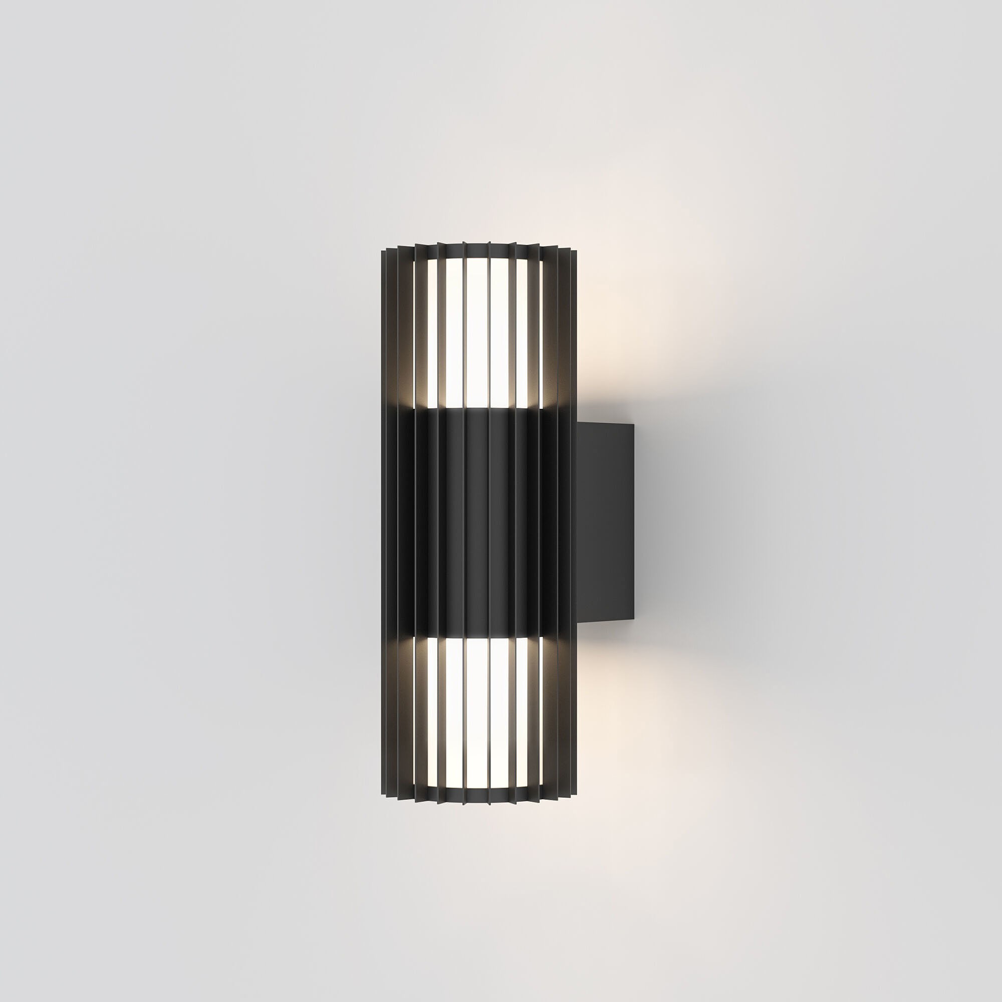 Уличный настенный светильник Elektrostandard Entero Entero (35189/W) черный