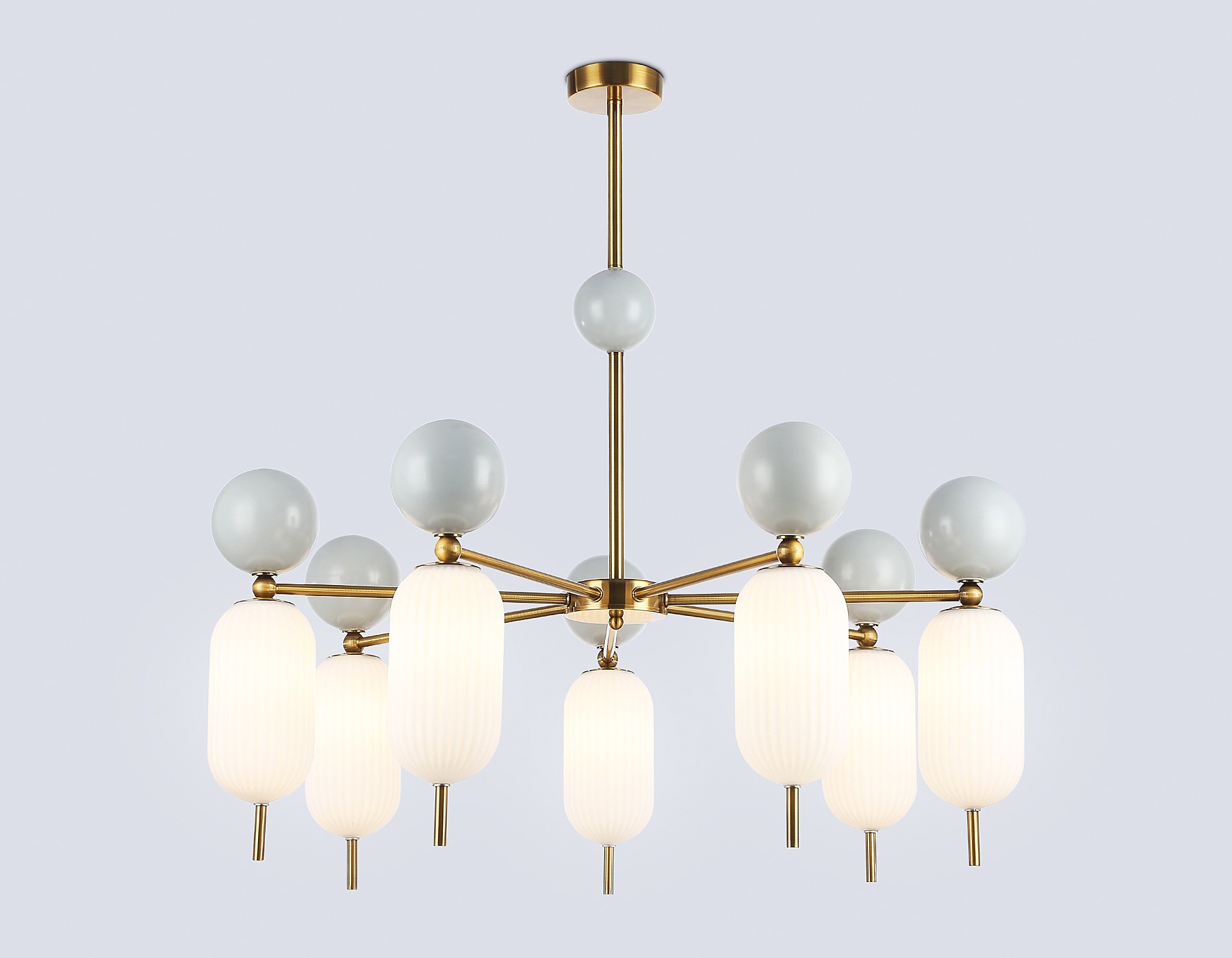 Люстра на штанге Ambrella Ceramo Modern LH53106