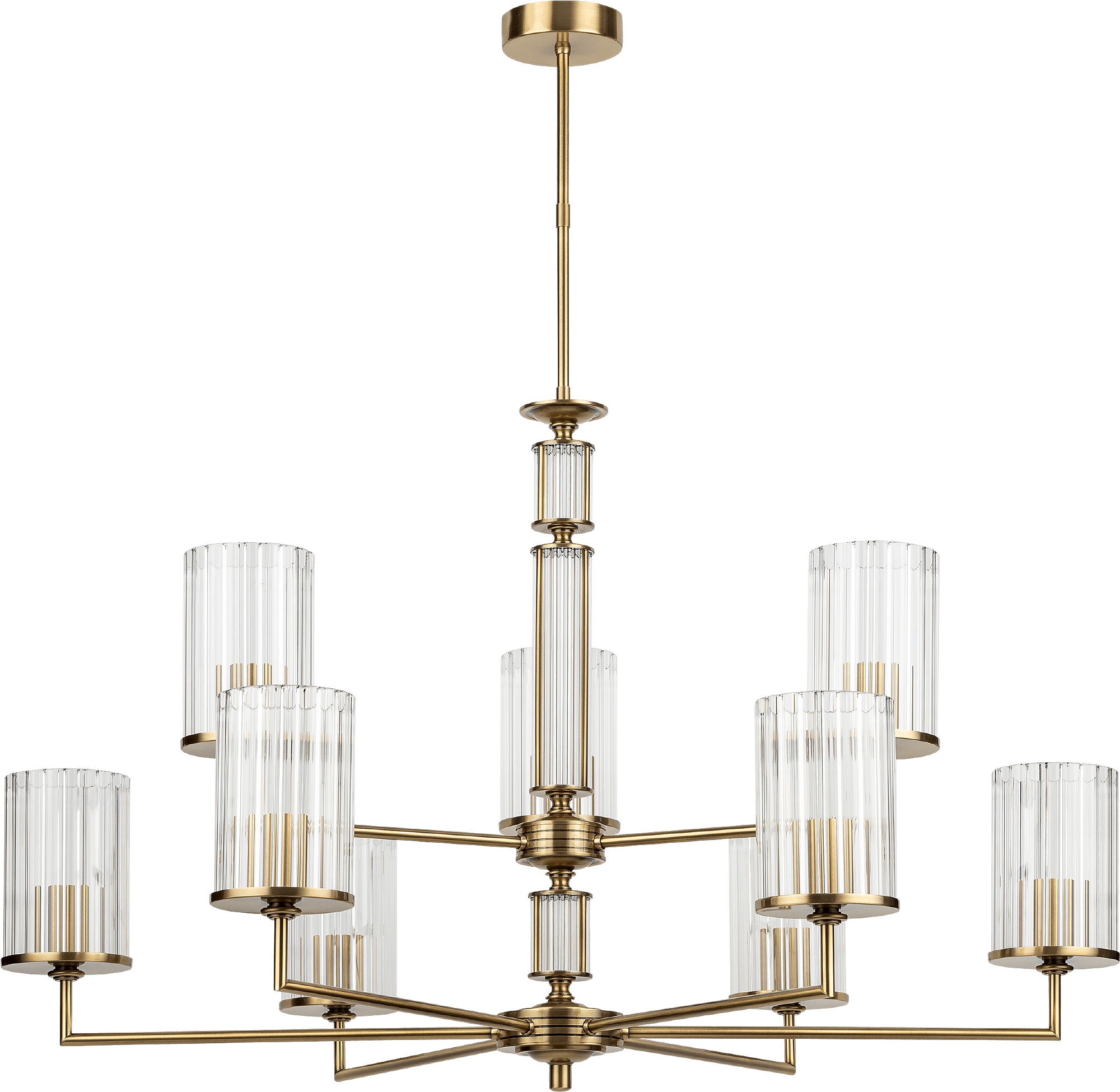 Люстра на штанге Kutek Artu Ryfel ART-ZW-9(P)R